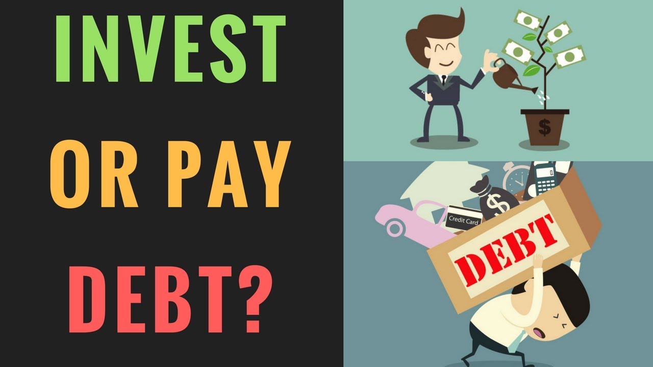 paying down debt or investing in stocks